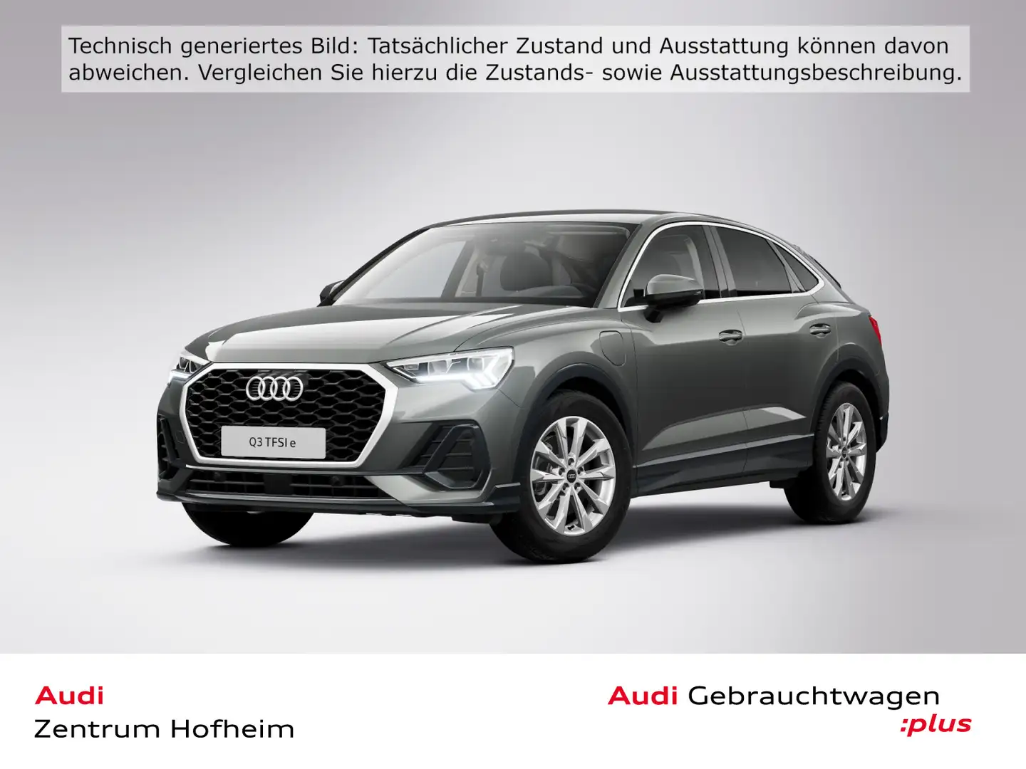 Audi Q3 45 TFSIe*LED*Virtual*Navi+*Kamera*A Grau - 1