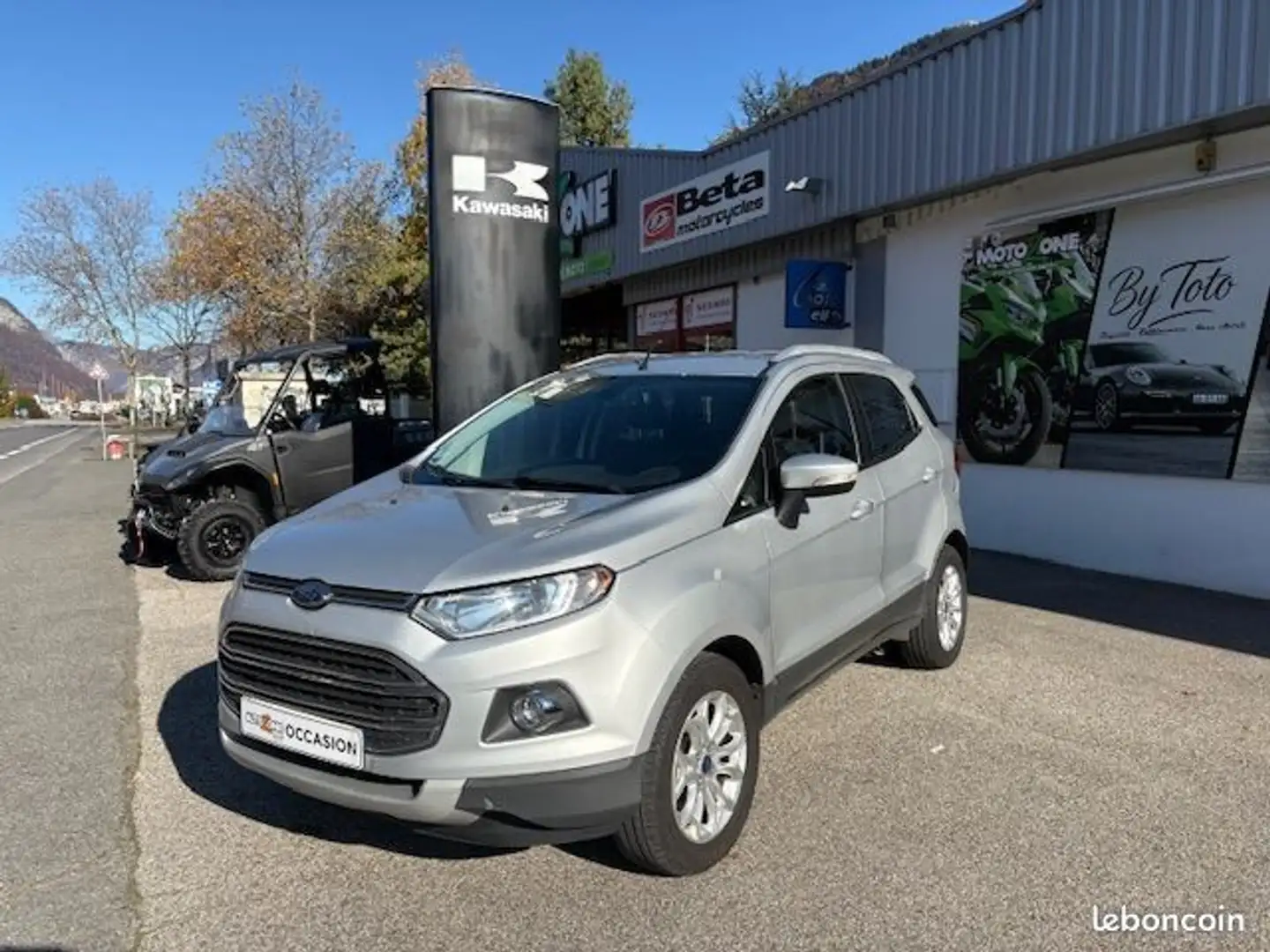 Ford EcoSport 1.0 ecoboost 125 titanium Gris - 2