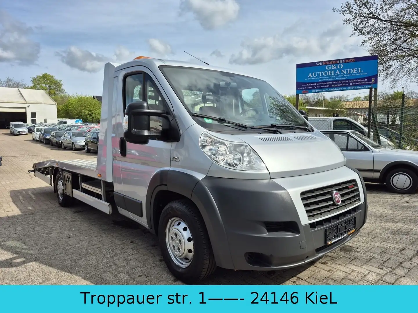 Fiat Ducato Maxi 3.0 L*Abschleppwegen 5L*Luftfed*Klim Silber - 2