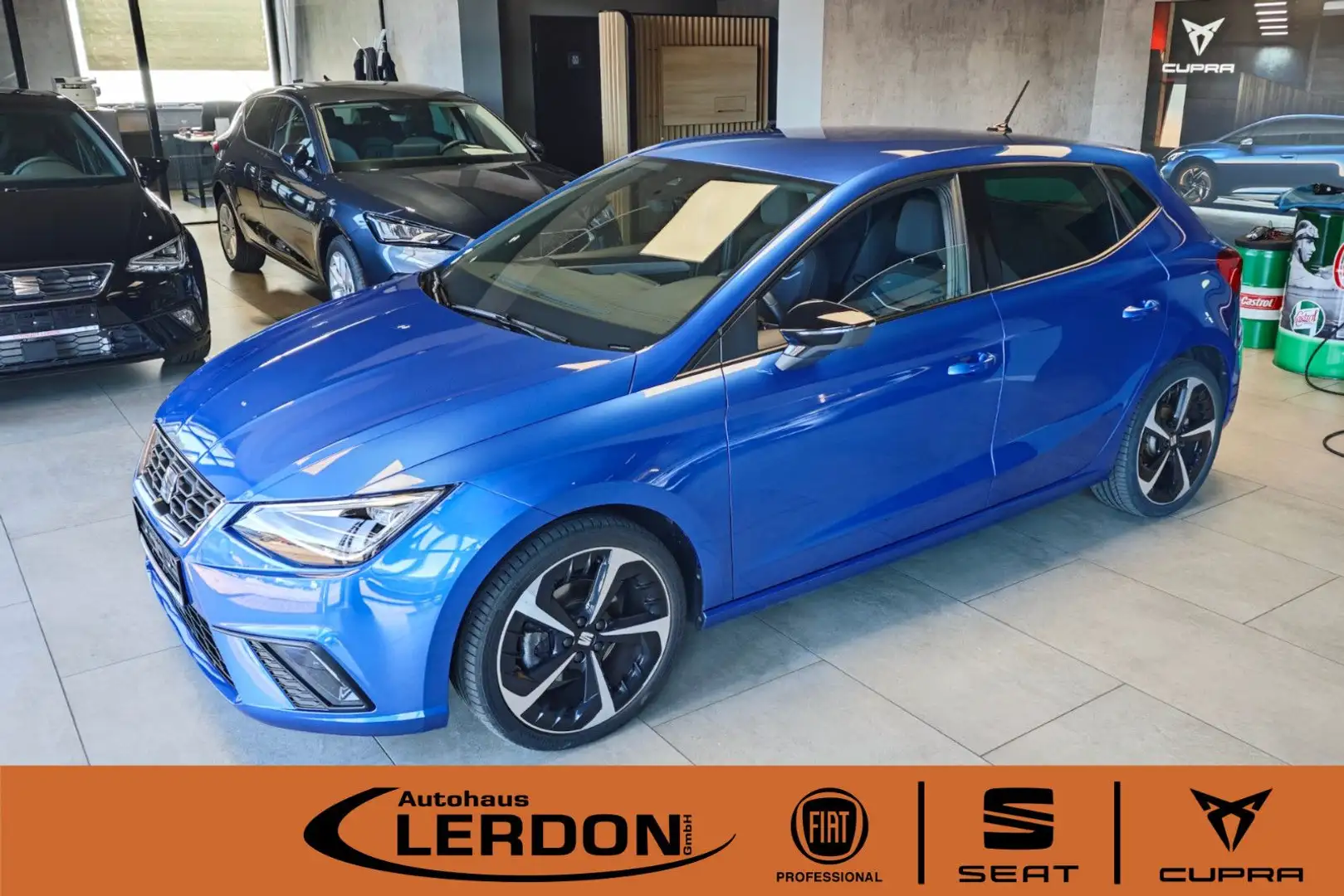 SEAT Ibiza 1.0TSI DSG FR Navi|FullLink|LED|Shz|PDC Blau - 1