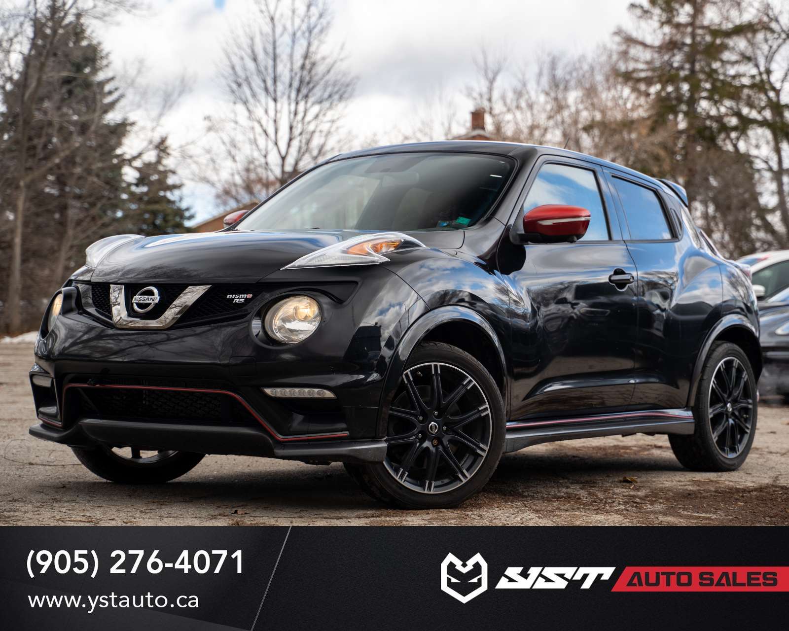 Black 2016 Nissan Juke NISMO RS AWD SUV / Crossover All-Wheel Drive Automatic