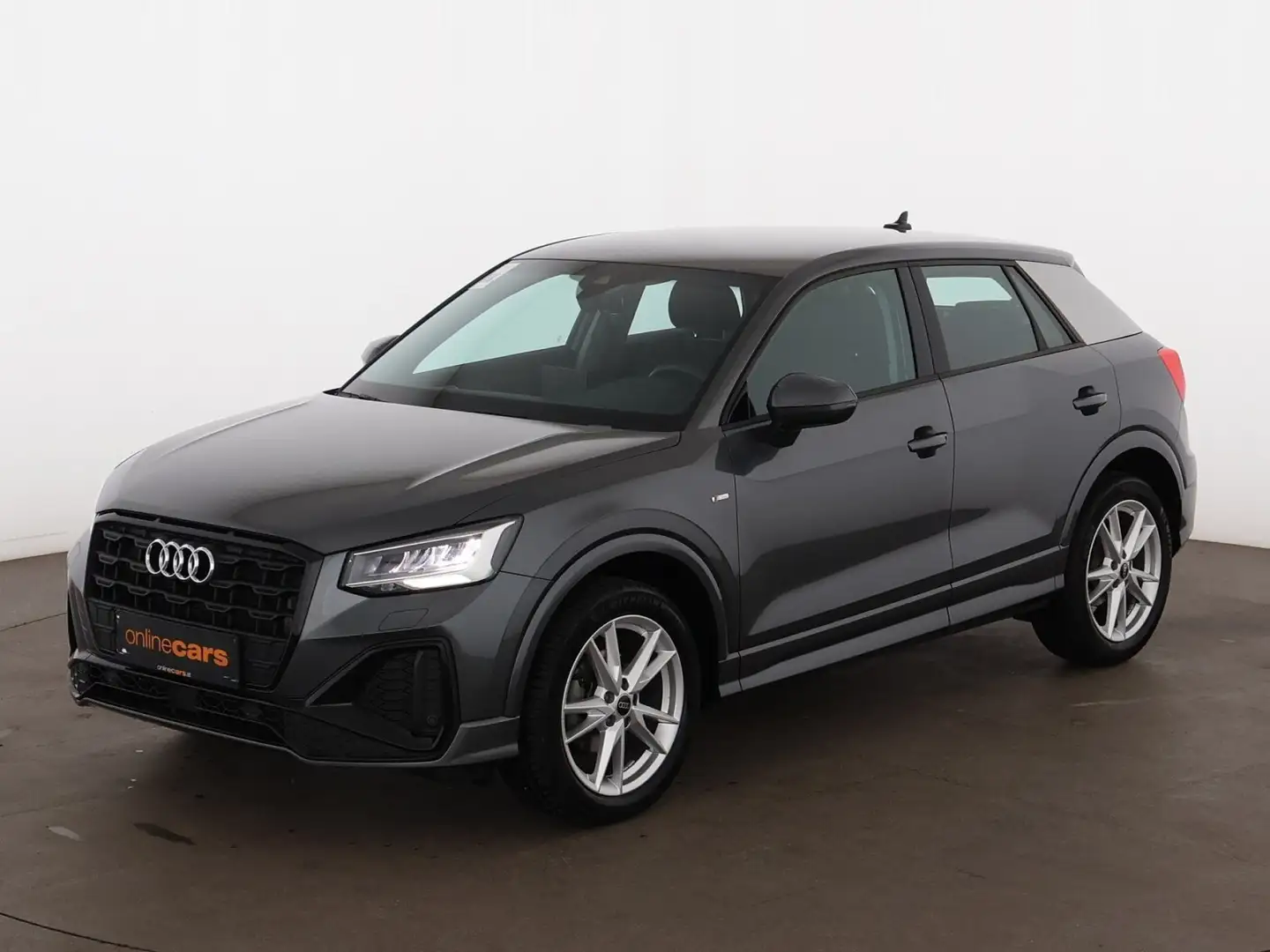Audi Q2 30 TDI S-Line Aut LED RADAR LEDER NAVI SITZHZG Grau - 2