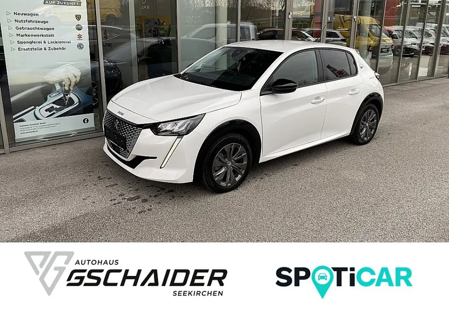 Peugeot e-208 50kWh Allure Pack Weiß - 1