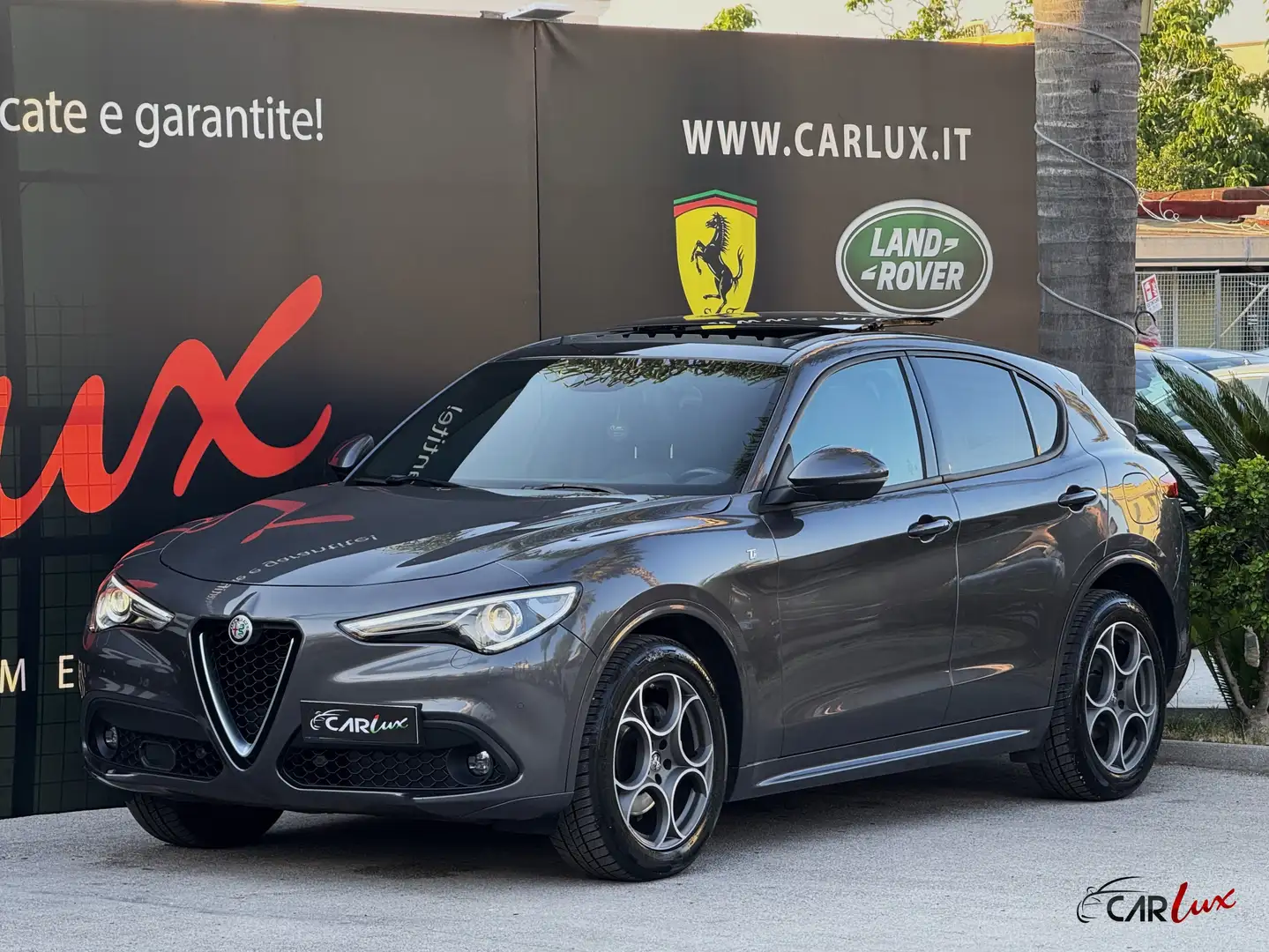 Alfa Romeo Stelvio Alfa Romeo Stelvio 2.2 T Ti Q4 210CV TETTO Grigio - 1