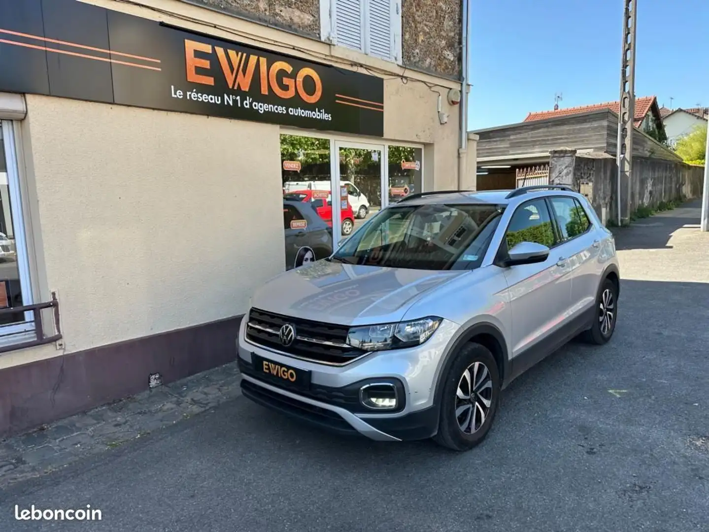 Volkswagen T-Cross 1.0 TSI 95Ch ACTIVE -CAMERA DE RECUL APPLE CARPLAY Grigio - 1
