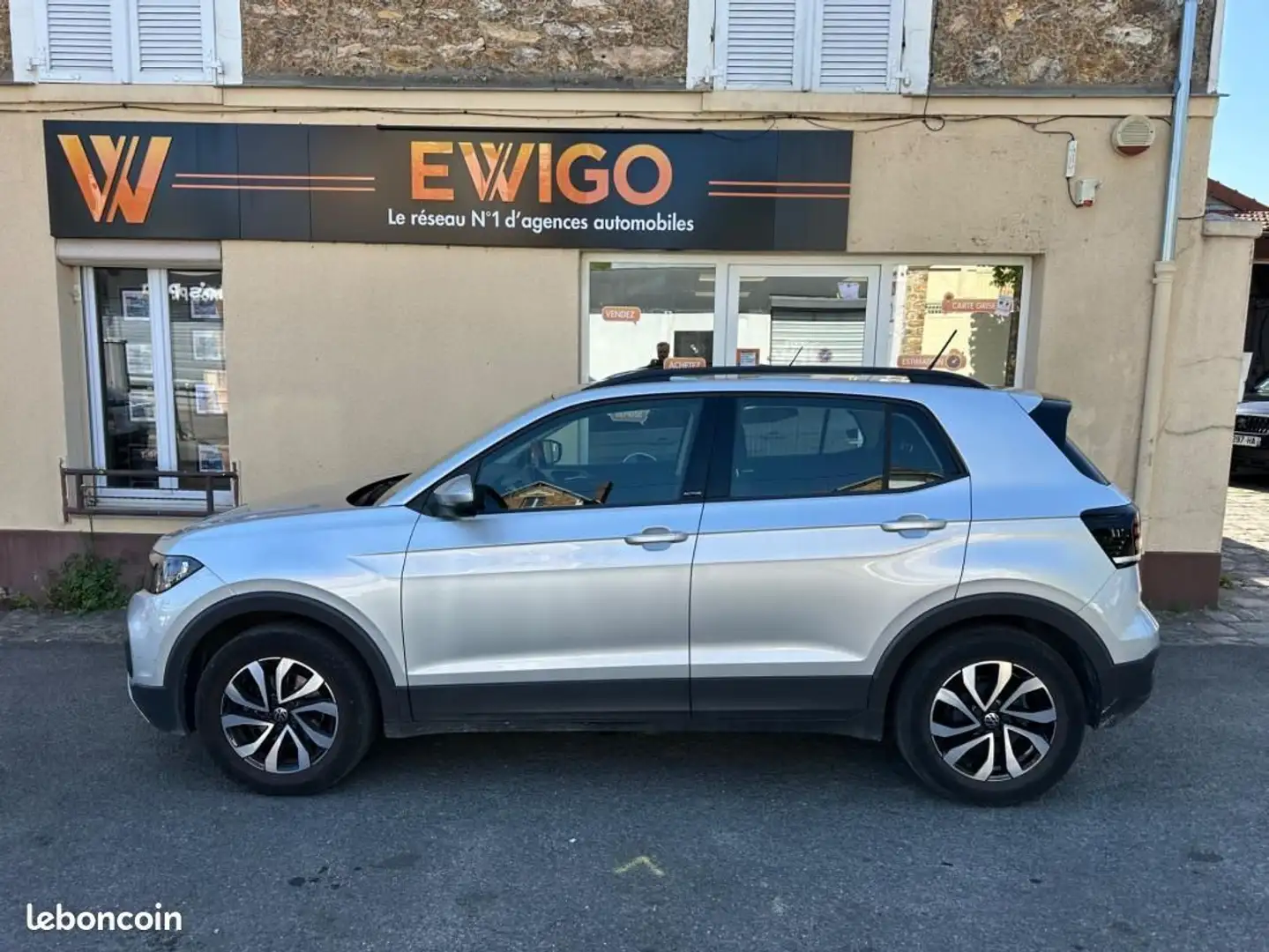 Volkswagen T-Cross 1.0 TSI 95Ch ACTIVE -CAMERA DE RECUL APPLE CARPLAY Grigio - 2
