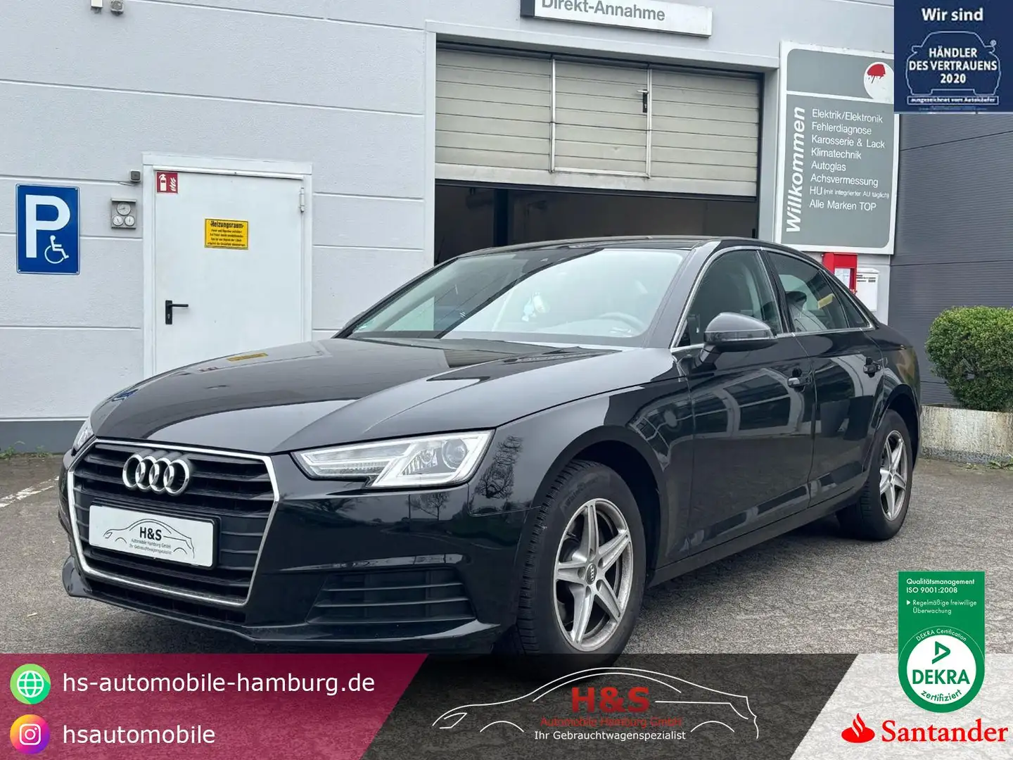 Audi A4 35 TDI sport Black - 1