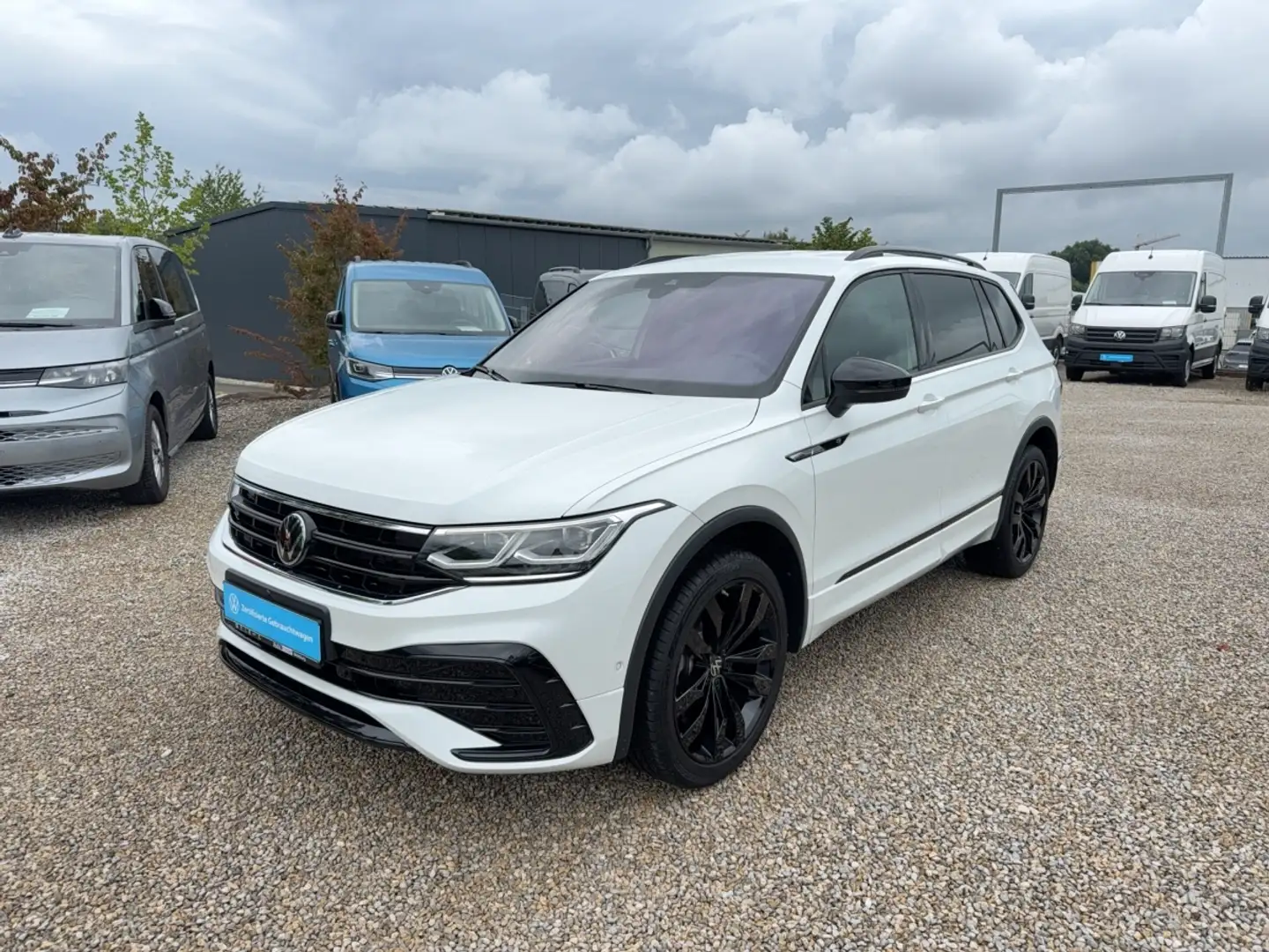 Volkswagen Tiguan Allspace R-Line TDi 75.200.- Neupreis ACC Weiß - 2