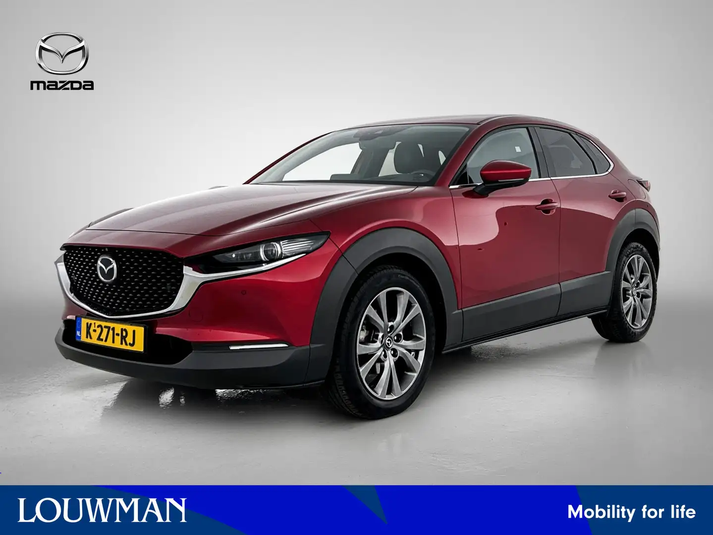 Mazda CX-30 2.0 e-SkyActiv-X M Hybrid Luxury | BOSE | 360 Came Rood - 1