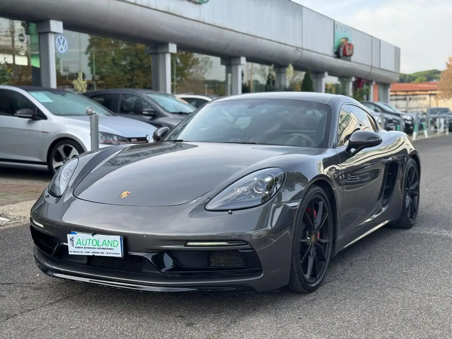 Porsche Cayman 718 Cayman 2.5 GTS*Tagliandata*PASM Grau - 1