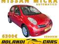 Nissan Micra 1.4 Acenta Aut. Rojo - thumbnail 1