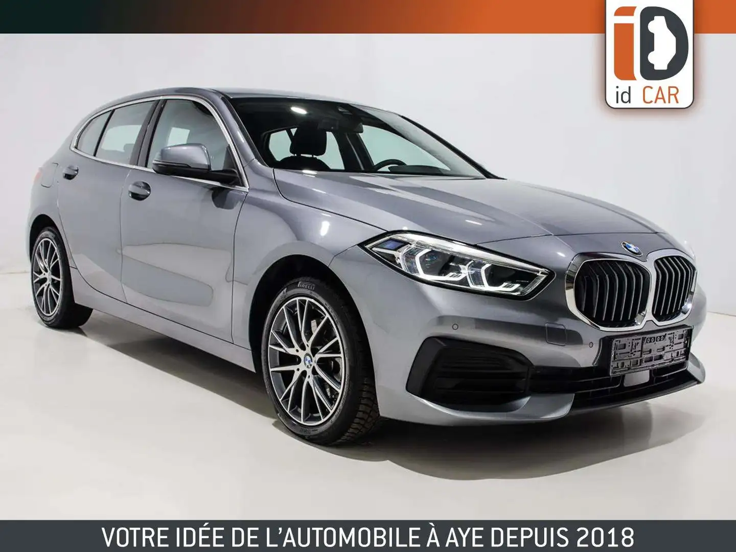 BMW 116 D LED GPS REGU RADAR LIVE COCKPIT JA17 Grijs - 1