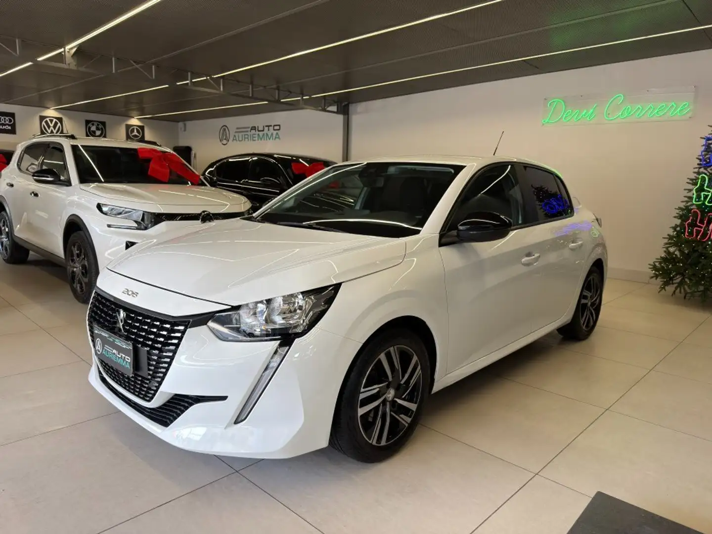 Peugeot 208 1500 BLUEHDI 100 CV ALLURE KM 55000 Bianco - 1