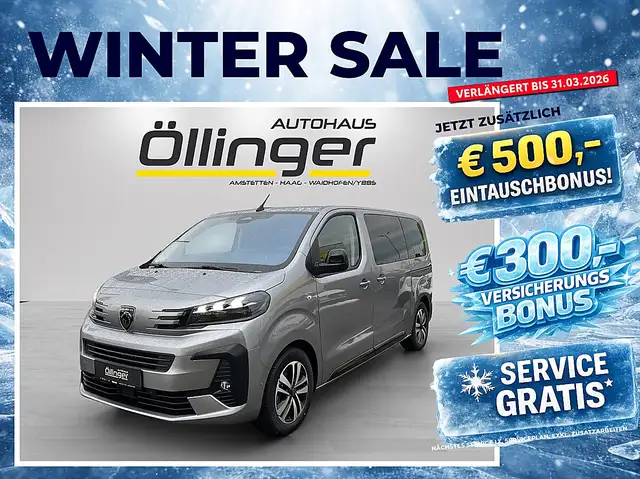 Peugeot Traveller Premium BlueHDi 180 Standard EAT8