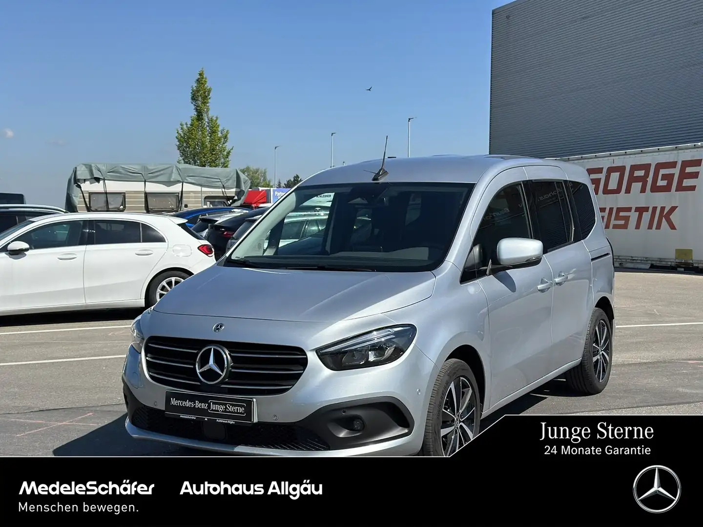 Mercedes-Benz T 180 PROGRESSIVE EDITION AUTOMATIK BENZIN RFK LED Argent - 1