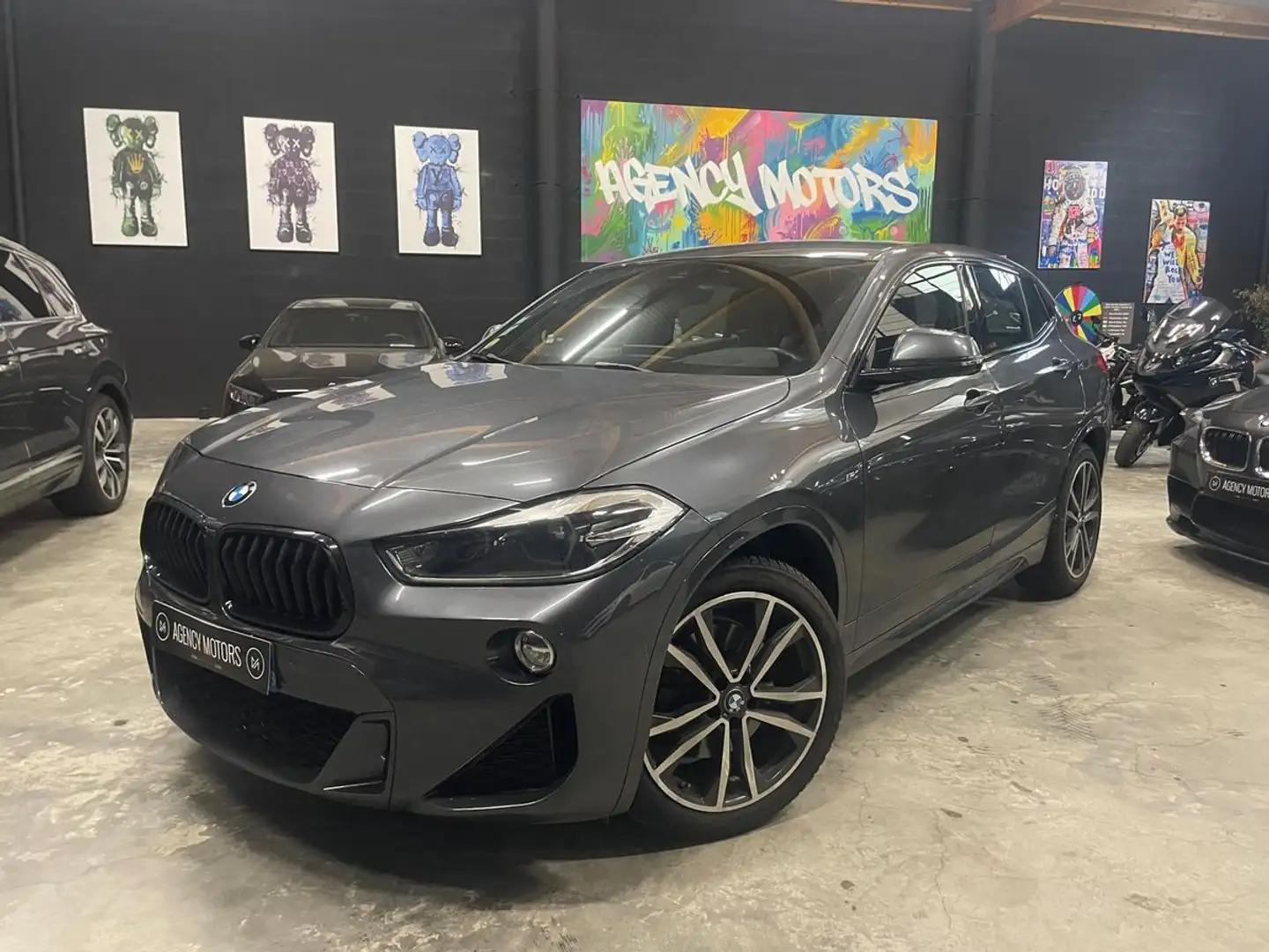 BMW X2 2.0 D X DRIVE 190 ch M SPORT 2019 Gris - 1
