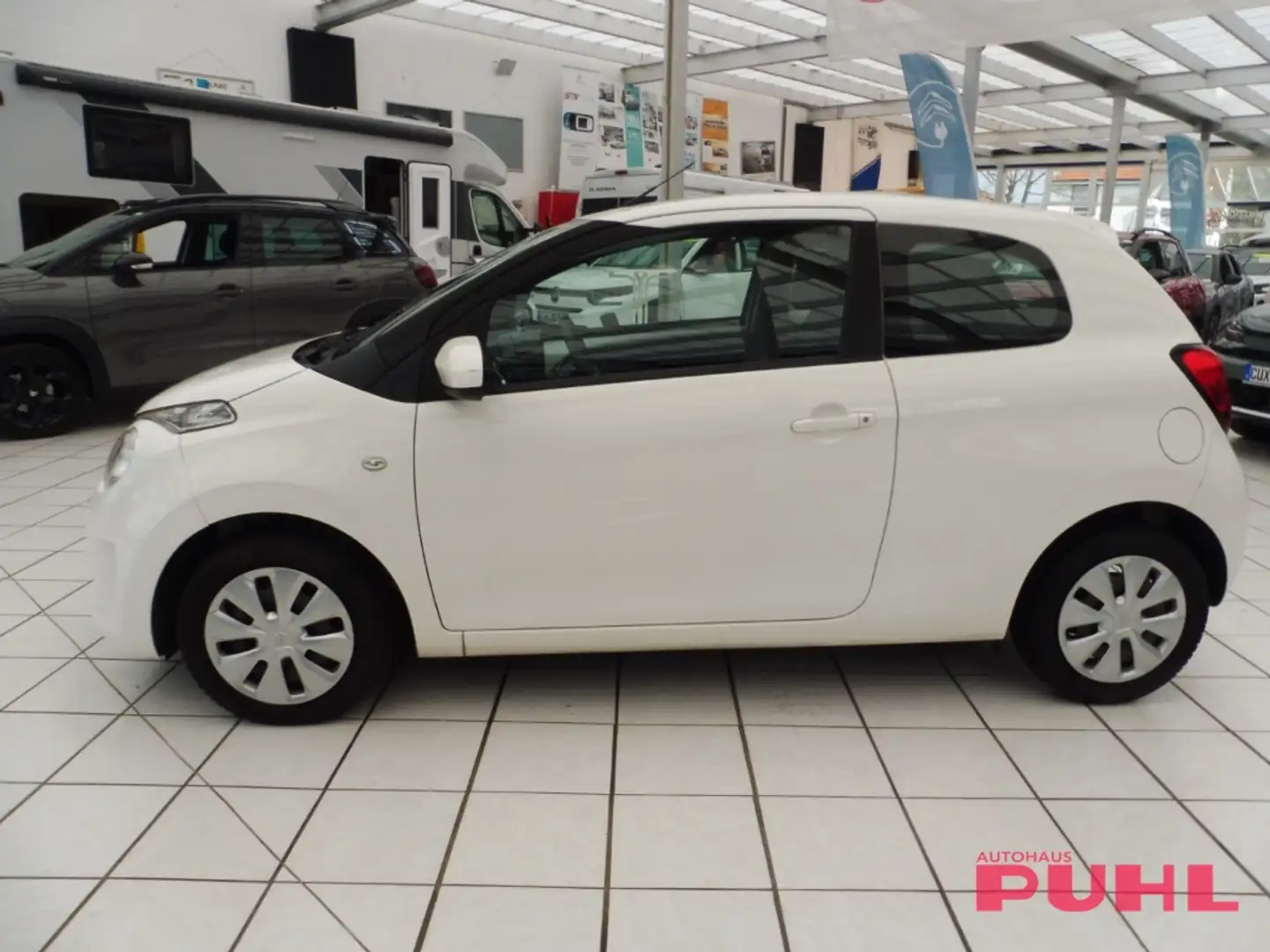 Citroen C1 Feel 1.0 VTi,Allwetterrei.,HU neu,Wartung neu Blanc - 2
