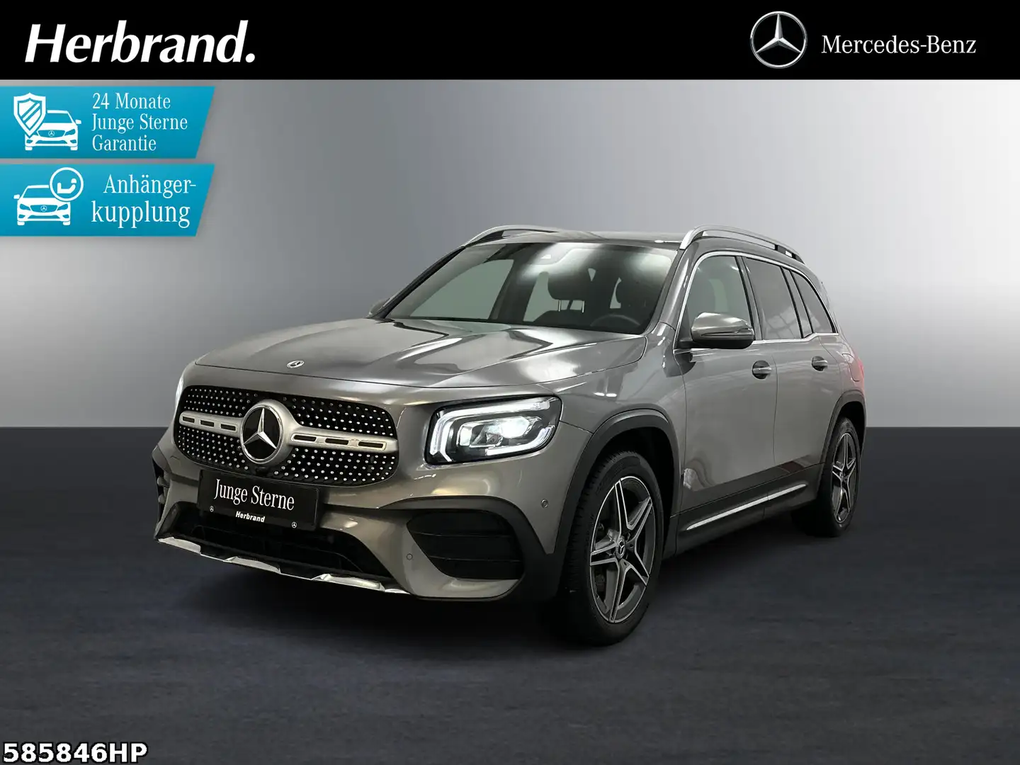 Mercedes-Benz GLB 200 d AMG DISTRONIC AHK Rückfahrkamera DAB+ Grijs - 1