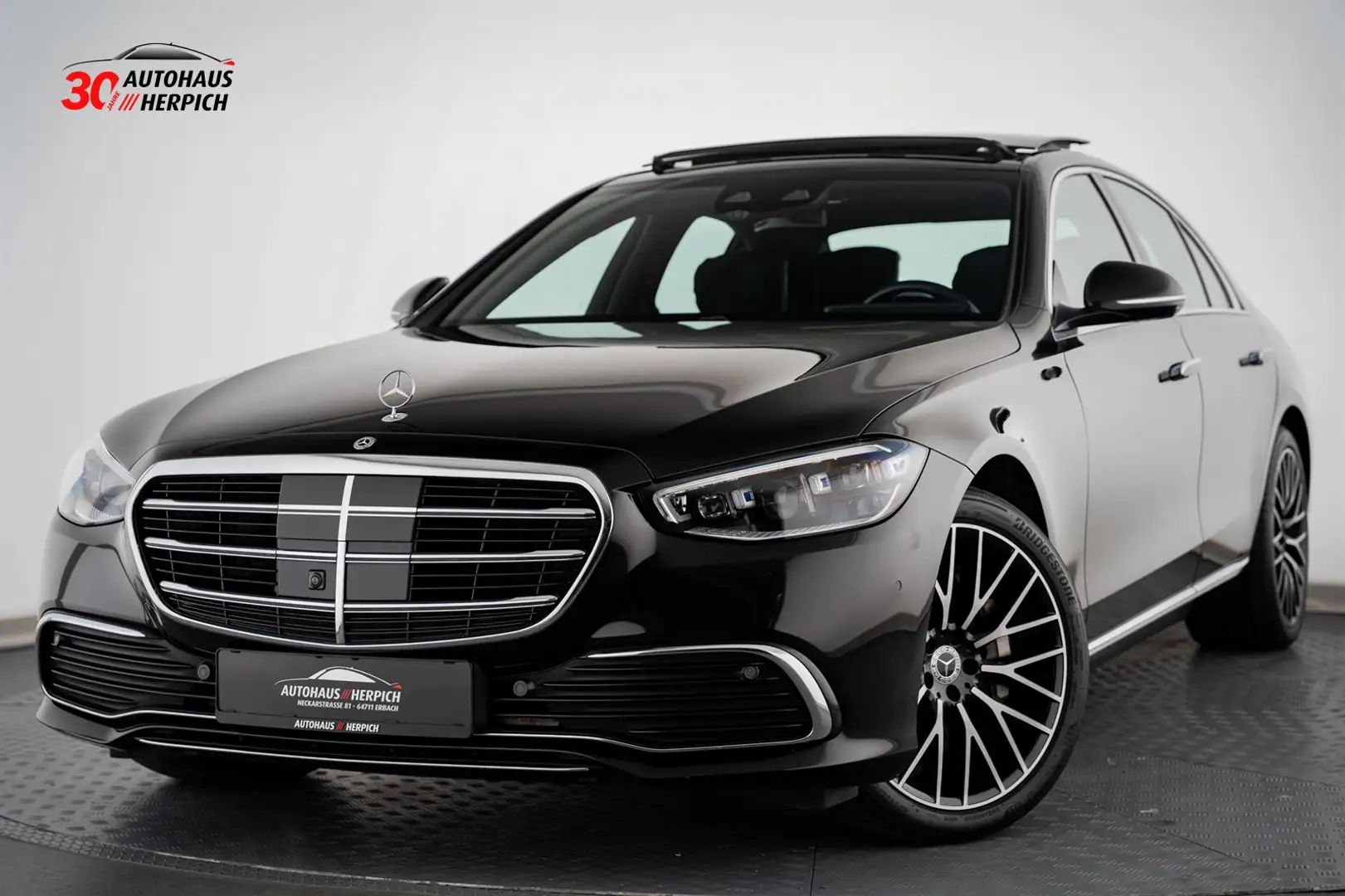 Mercedes-Benz S 400 d 4M Pano AIRMATIC Burmester Fahrassistenz Schwarz - 1