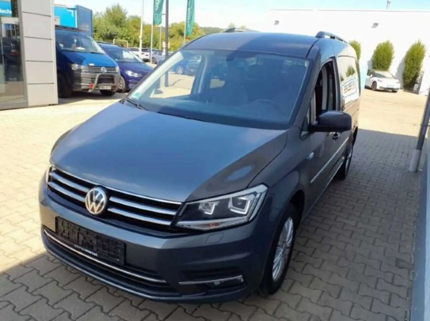 Volkswagen Caddy 2.0 TDI Highline Navi*AHK*Kamera* Grau - 2