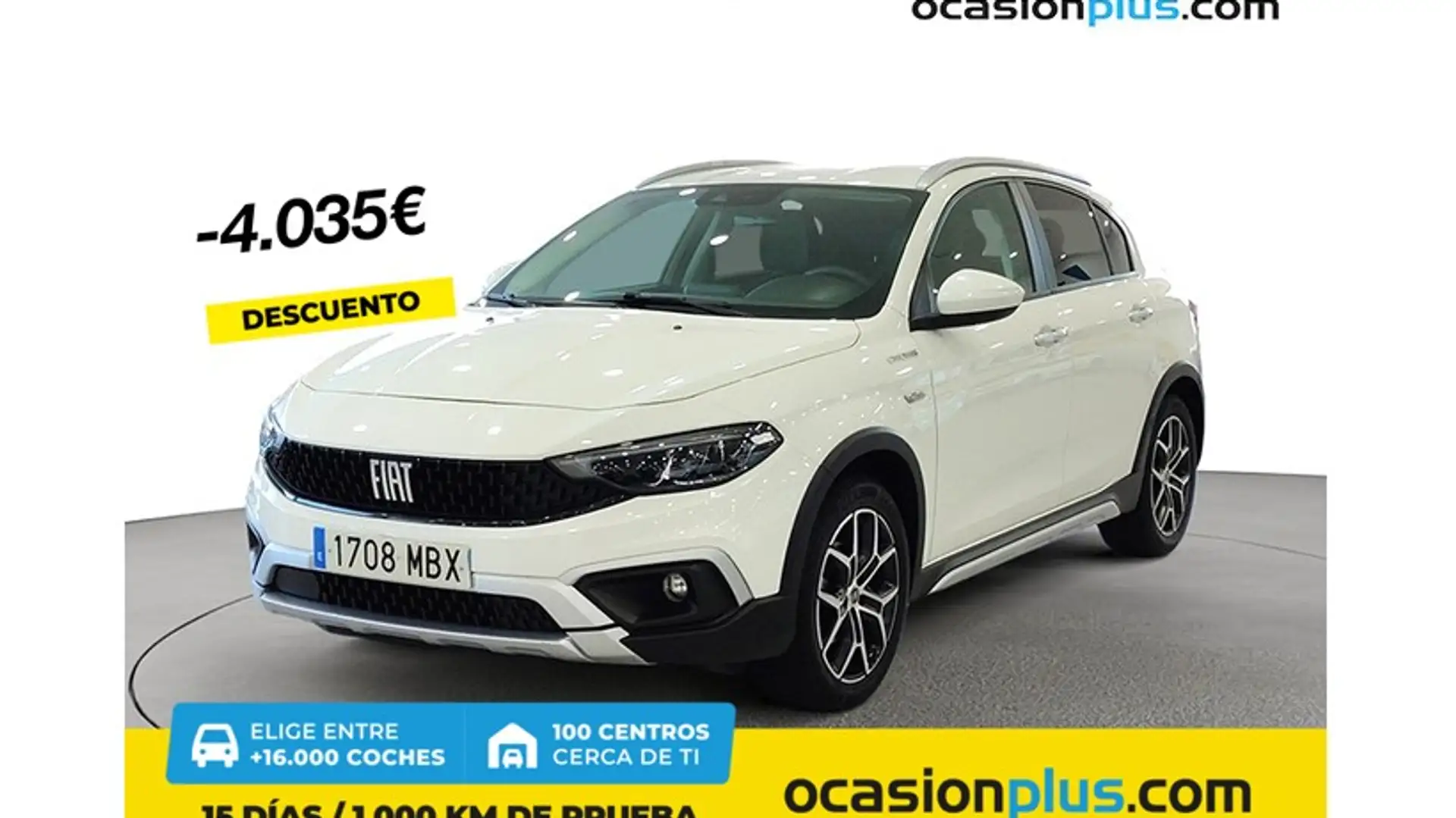 Fiat Tipo 1.5 Hybrid Cross DCT 96KW Blanco - 1