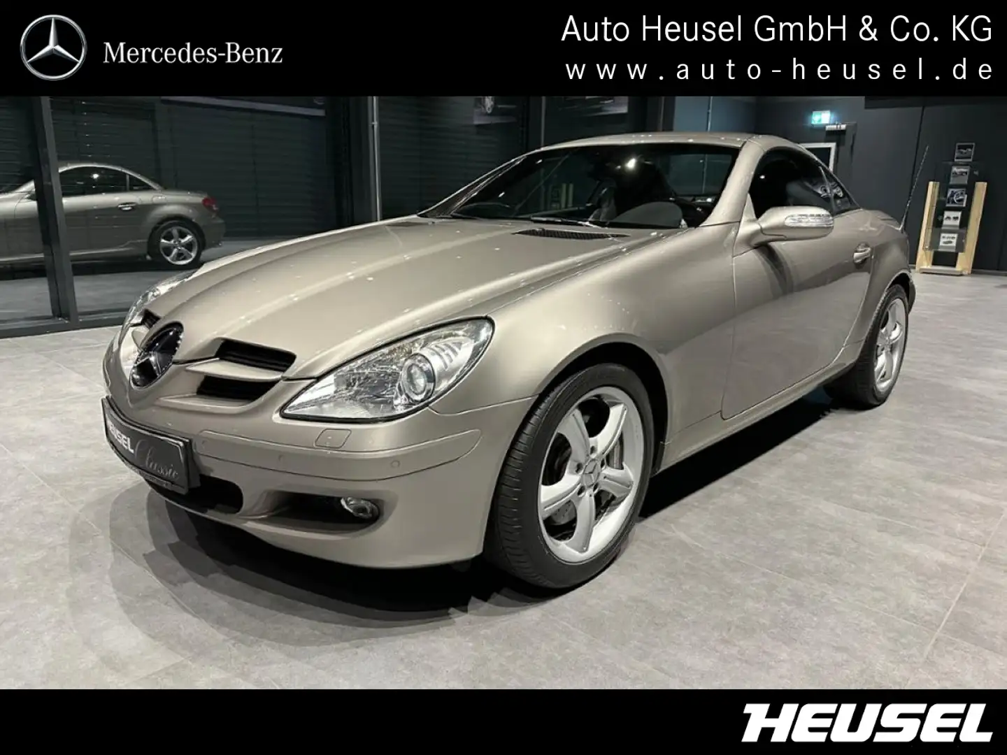 Mercedes-Benz SLK 350 *AIRSCARF*Comand*Bi-Xenon* Silber - 1