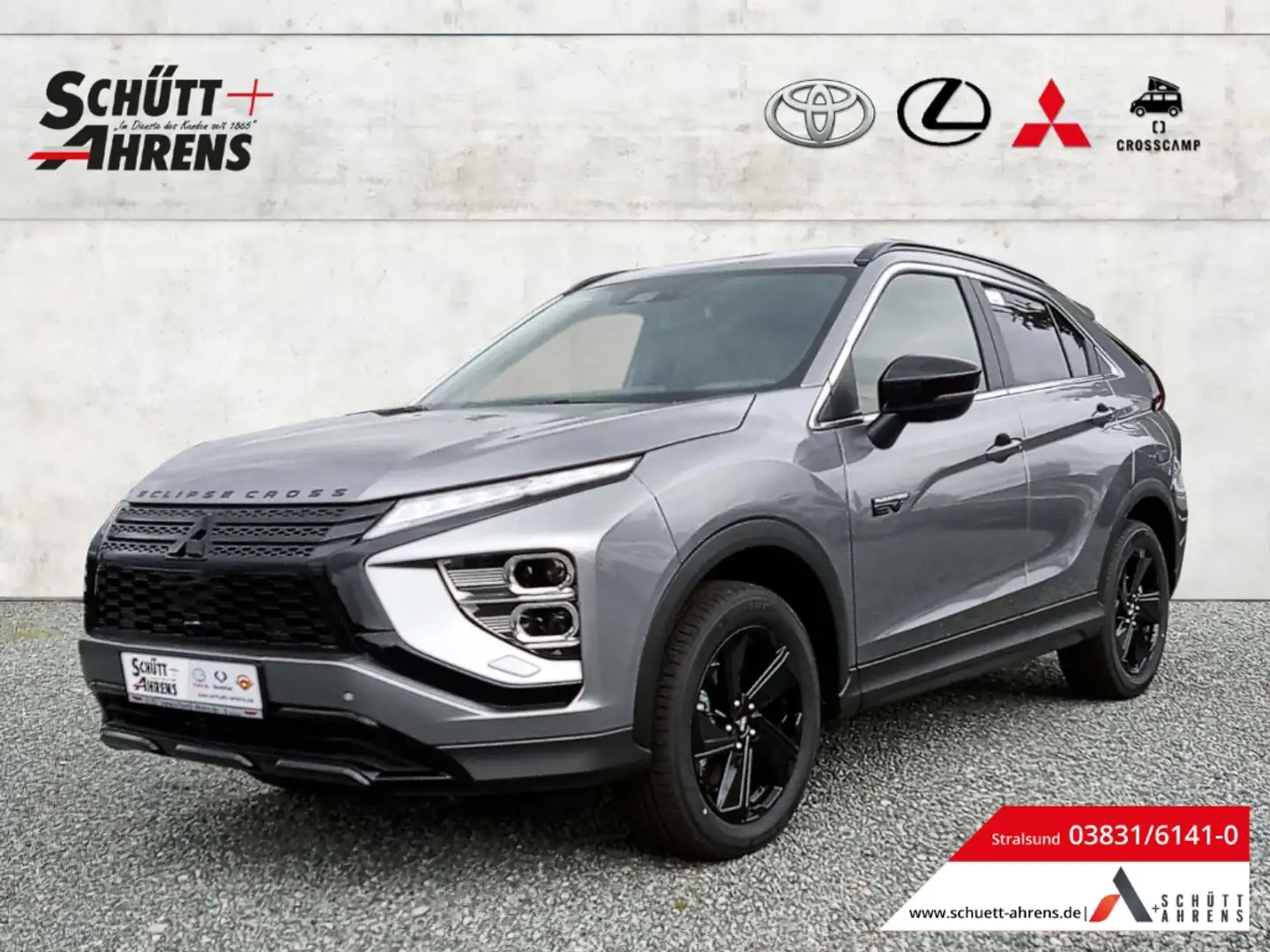 Mitsubishi Eclipse Cross Plug-in Hybrid Plus Select Black 2,4 l (SDA mit Na Grau - 1