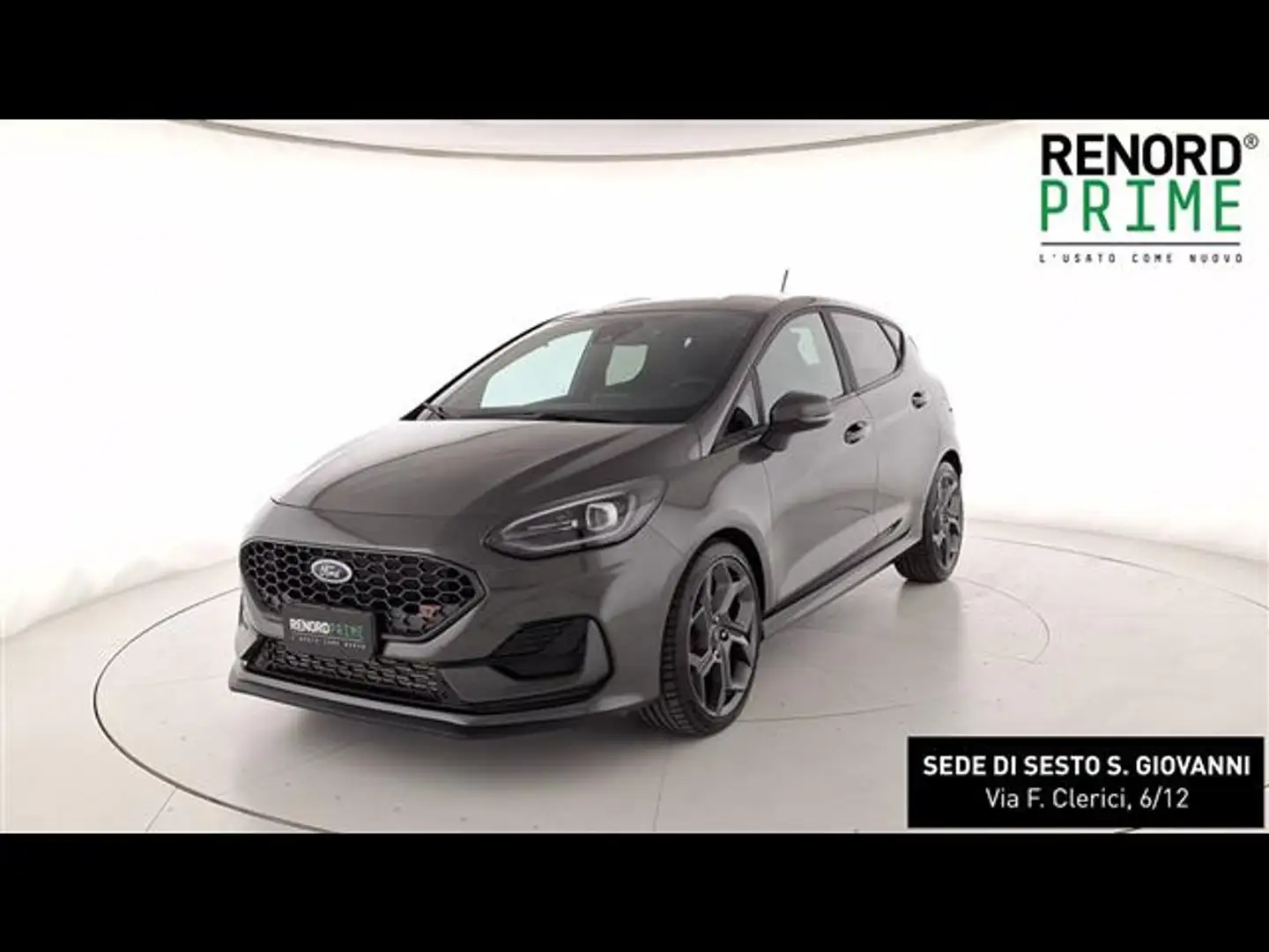 Ford Fiesta 5 Porte 1.5 EcoBoost 200cv ST Gris - 1