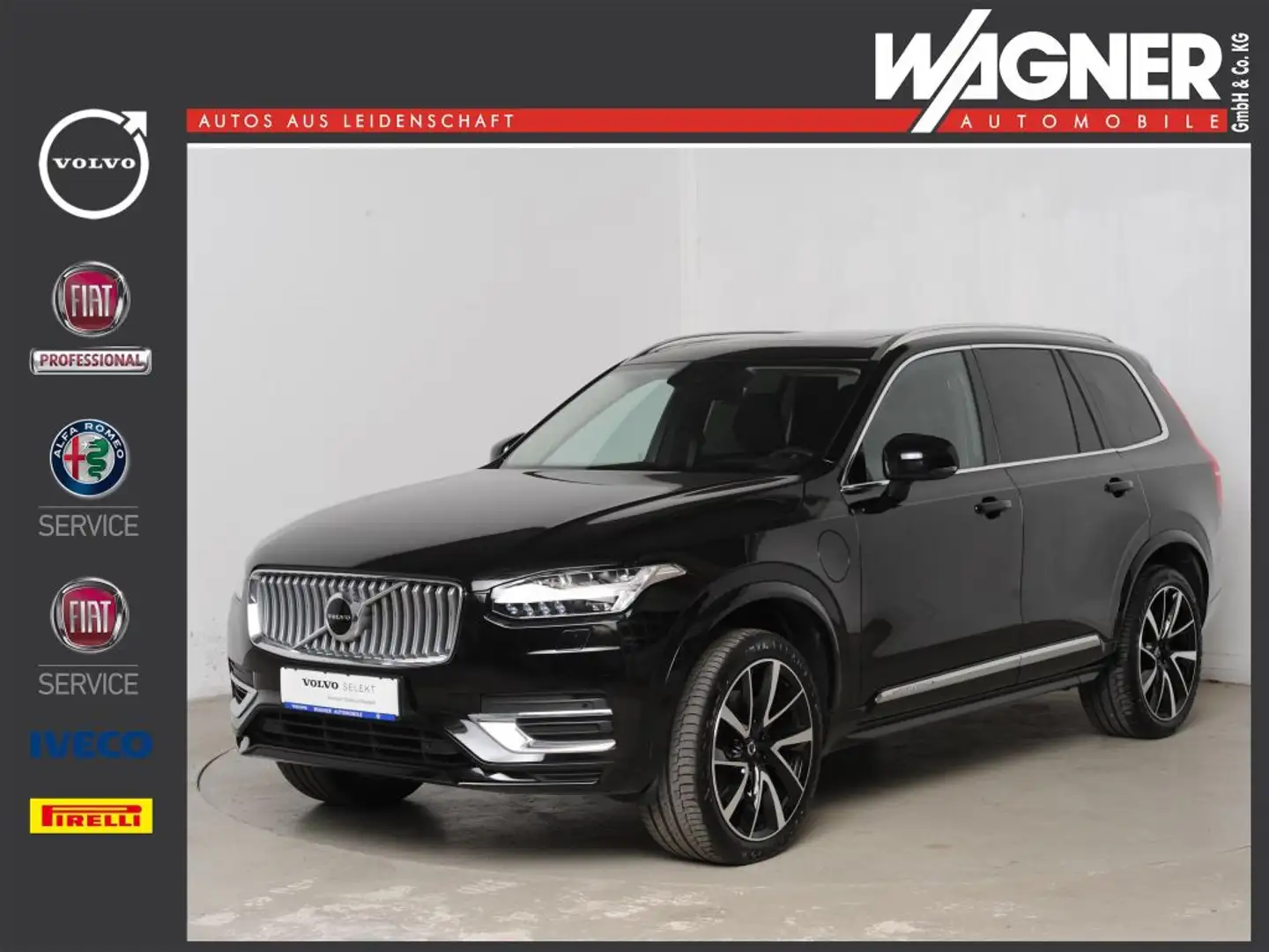 Volvo XC90 T8 AWD Recharge Geartronic Inscription Expression Black - 1
