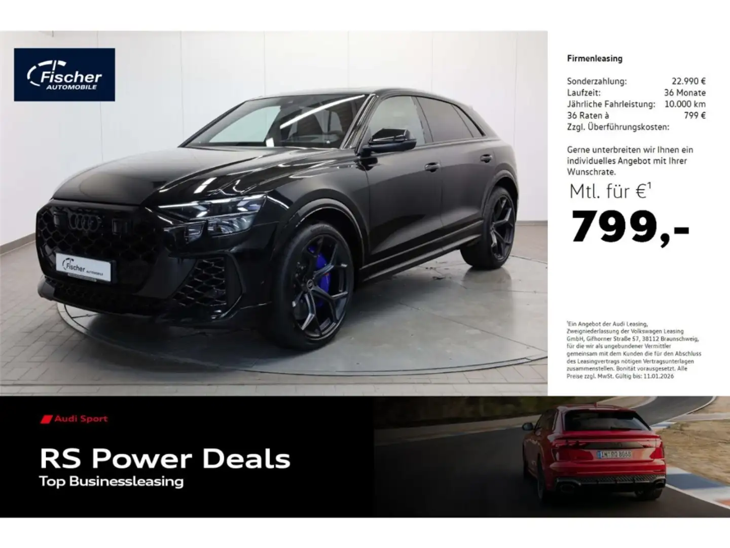 Audi RS Q8 TFSI quattro Performance Schwarz - 1