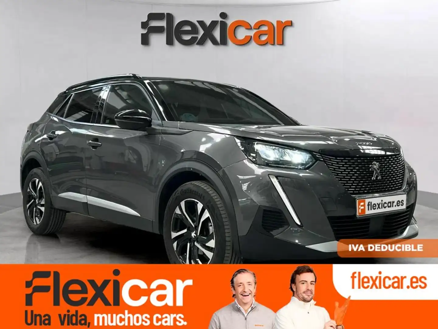 Peugeot 2008 1.2 PureTech S&S Allure EAT8 130 Gris - 1