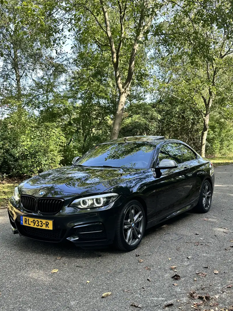 BMW BMW 2-Serie M240i 340pk Aut 2018 Zwart NAP|DOH|VOL Negru - 2
