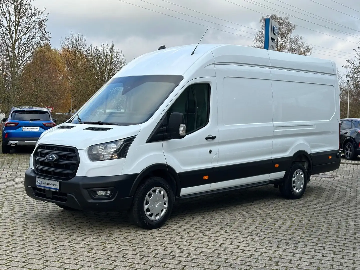 Ford Transit Kasten 350 MHEV  L4 Trend Navi Weiß - 1