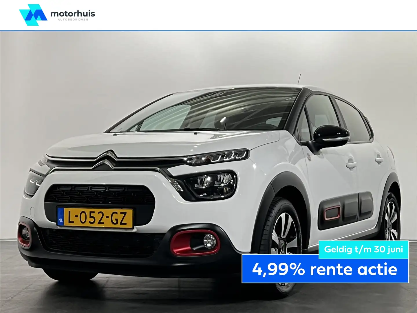 Citroen C3 1.2 PureTech 110pk C-Series / Navigatie / LED Wit - 1