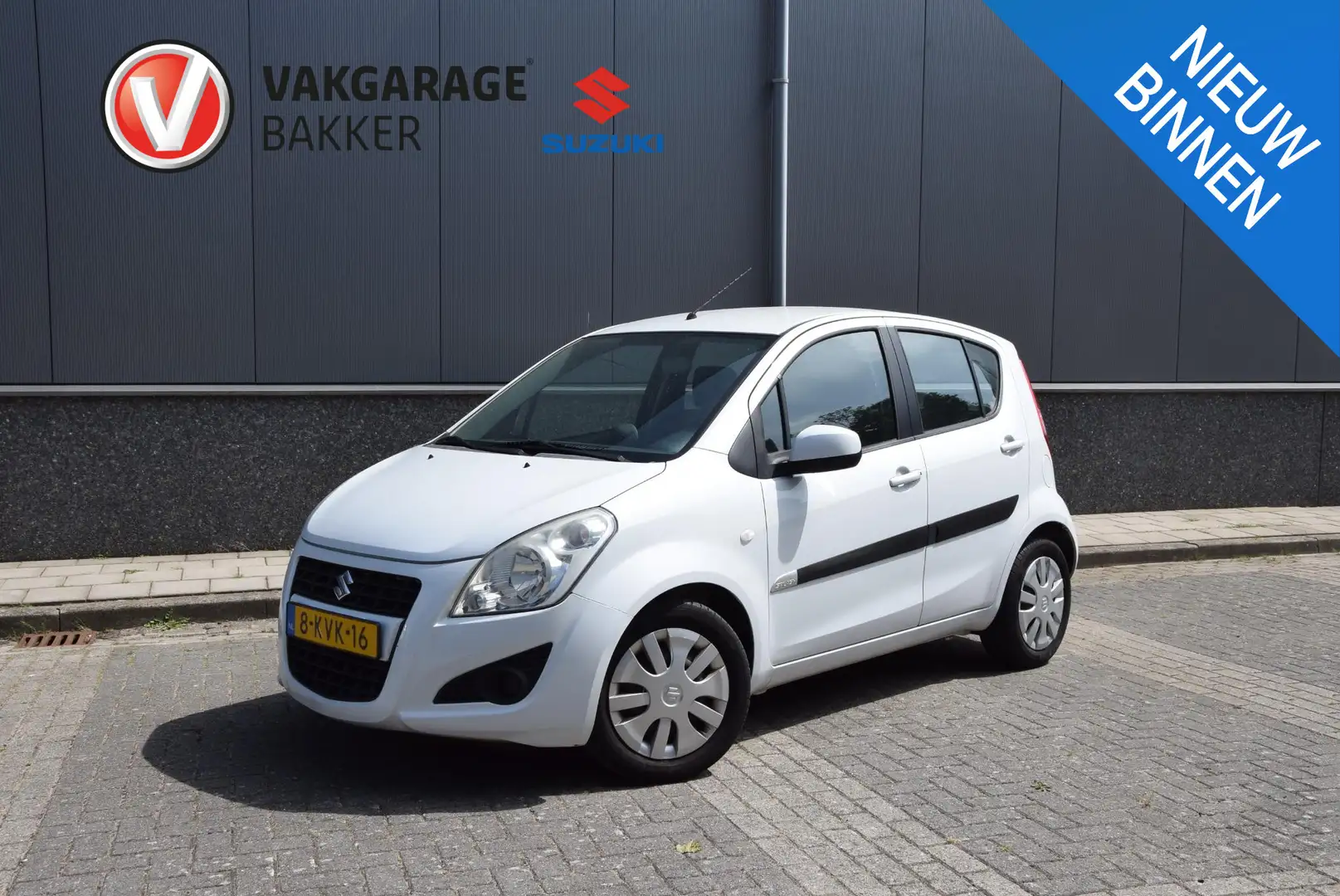 Suzuki Splash 1.0 VVT Comfort EASSS | NL-auto | Slechts 16.489 K White - 1