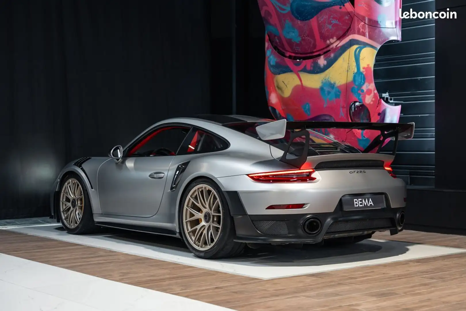 Porsche 991 (991) (2) GT2 RS 700cv | Malus payé 2ème main Pack Weissach Lift PPF Complet Chrono Bose Grau - 2