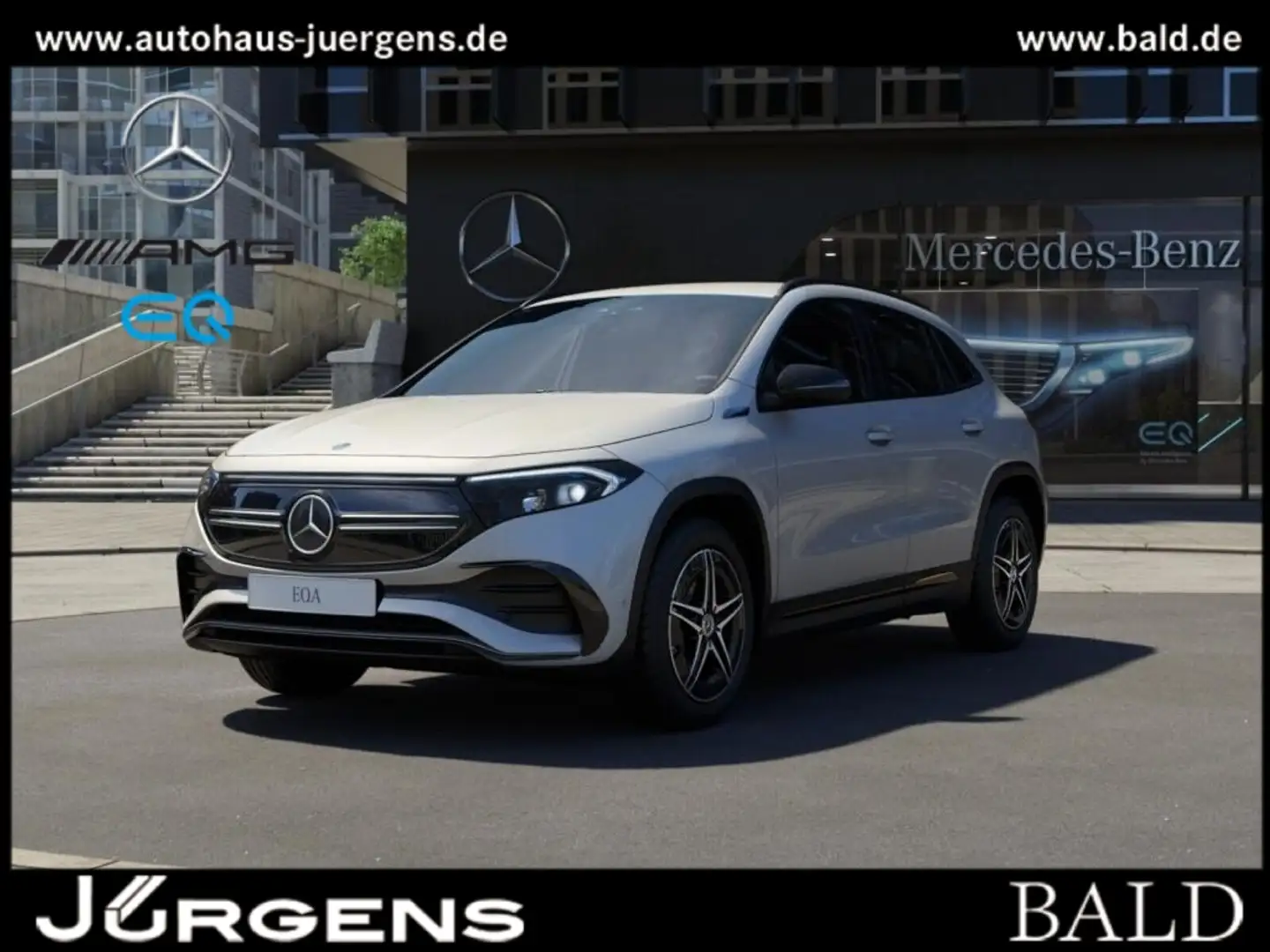 Mercedes-Benz EQA 250 AMG-Sport+Distr+Night+Ambiente+Cam+LED Blanc - 1