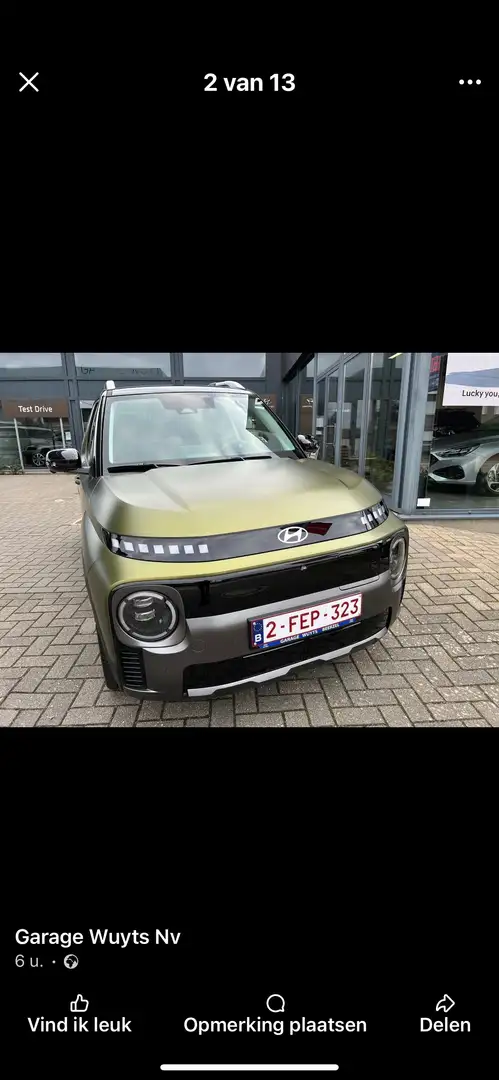 Hyundai Inster 49kWh Cross Demowagen Vert - 2