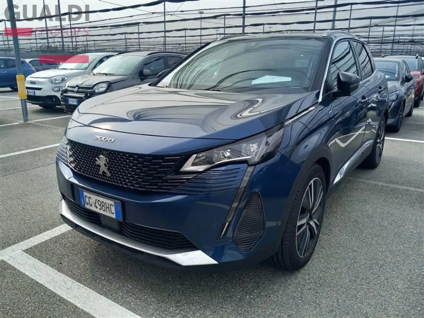 Peugeot 3008 3008 Hybrid 225 e-EAT8 GT Pack Bleu - 1