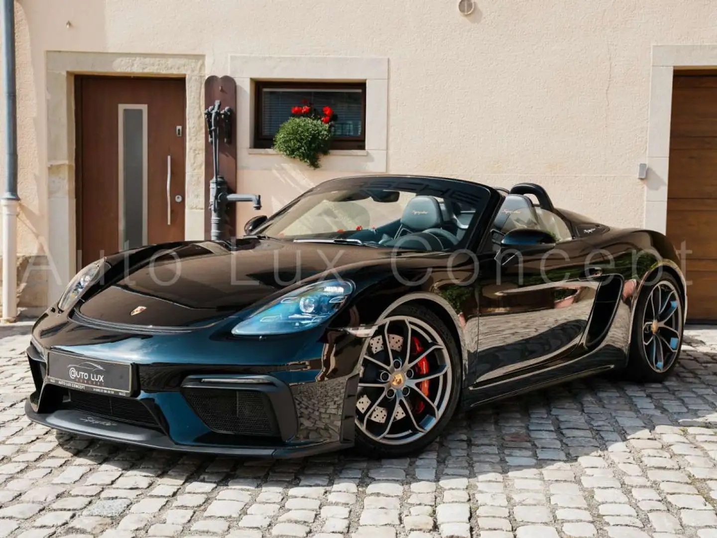 Porsche 718 Spyder Schaltgetriebe/PPF/Approved2027/NeueReifen\u0026Bremsen Noir - 1