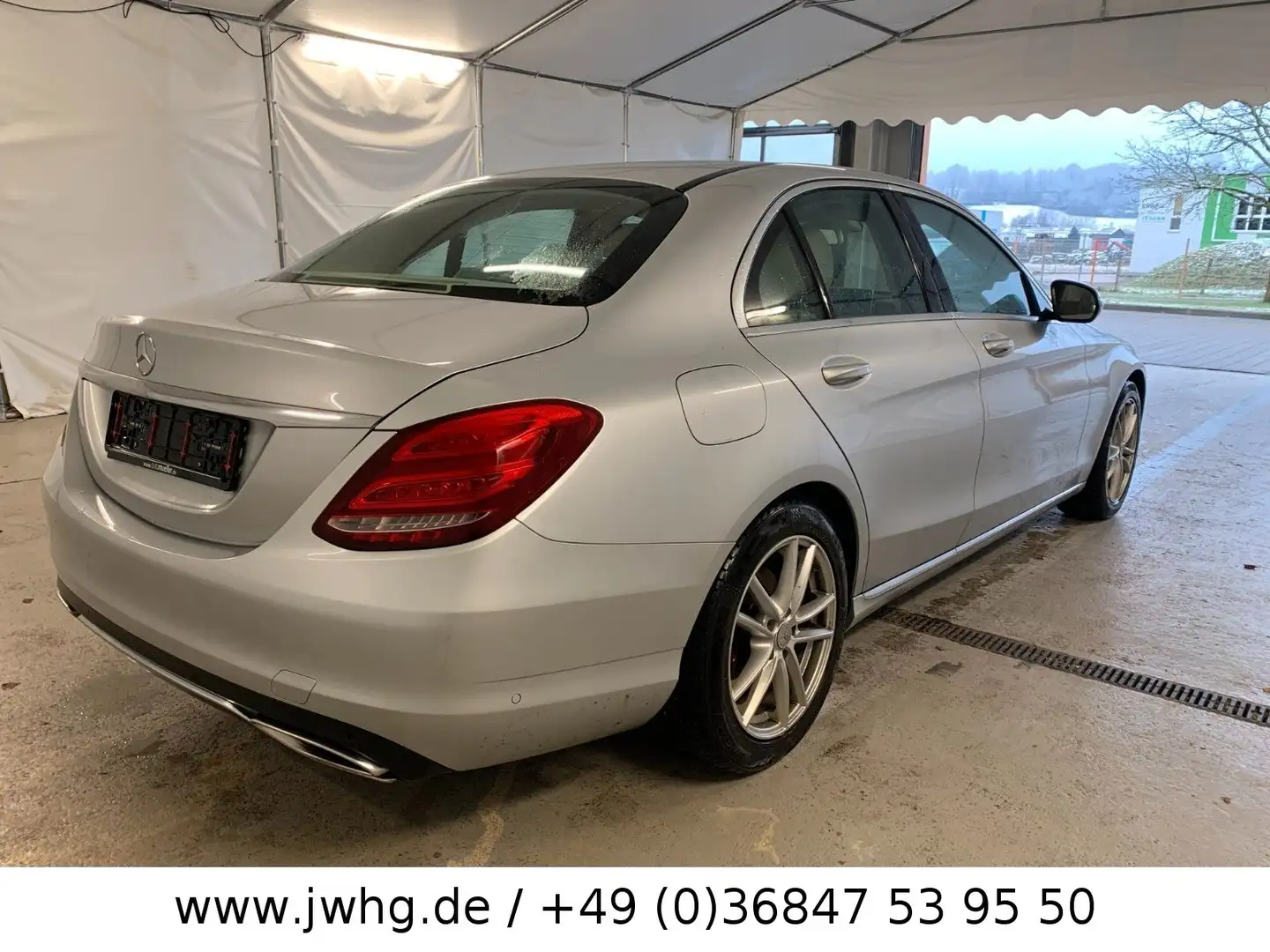 Mercedes-Benz C 250 CGI ILS Navi Vollleder Distr+ Airmatic Kam Argintiu - 2