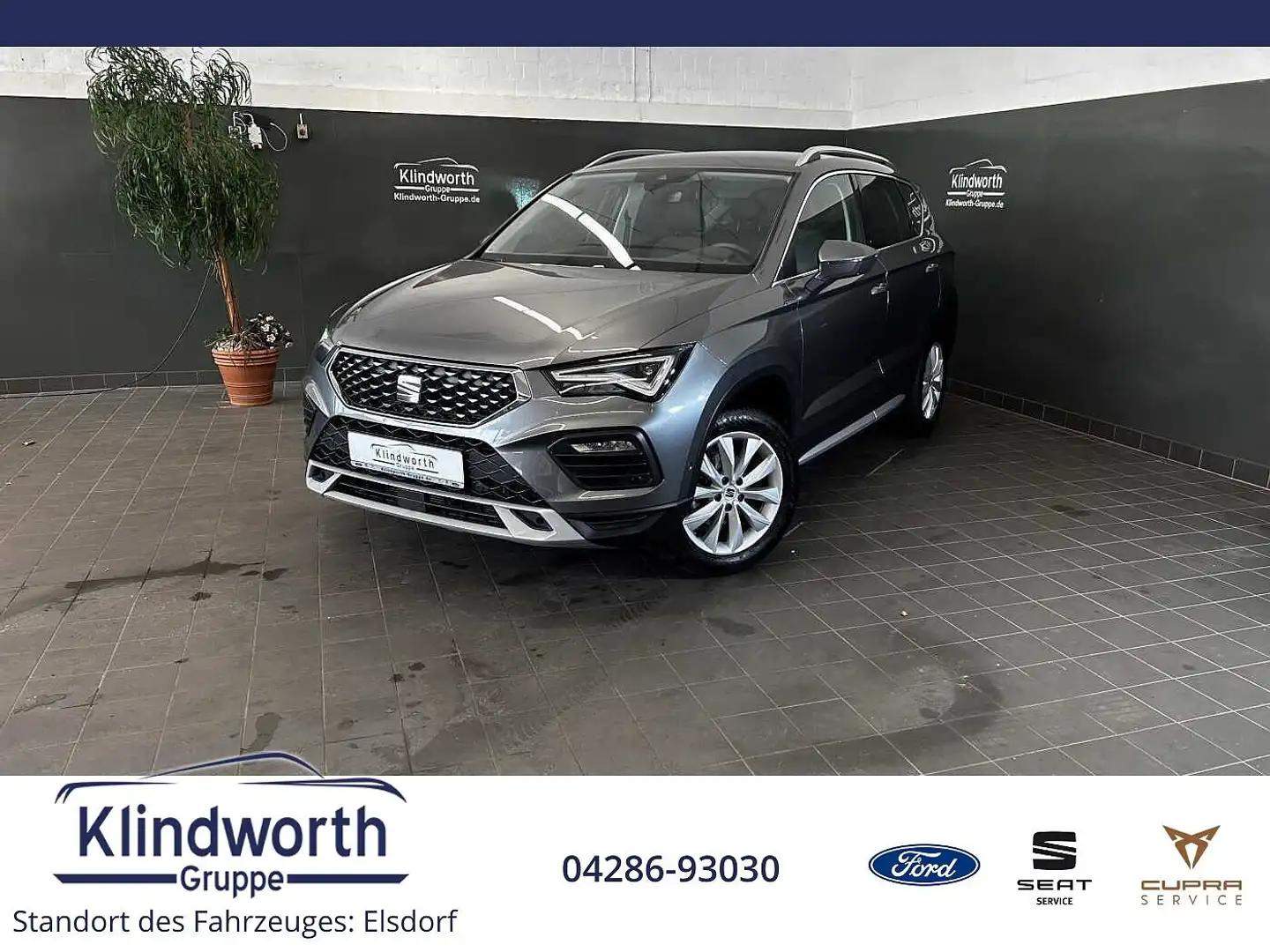 SEAT Ateca 1.5 TSI DSG Xperience +AHK+GJR+iACC Gris - 1