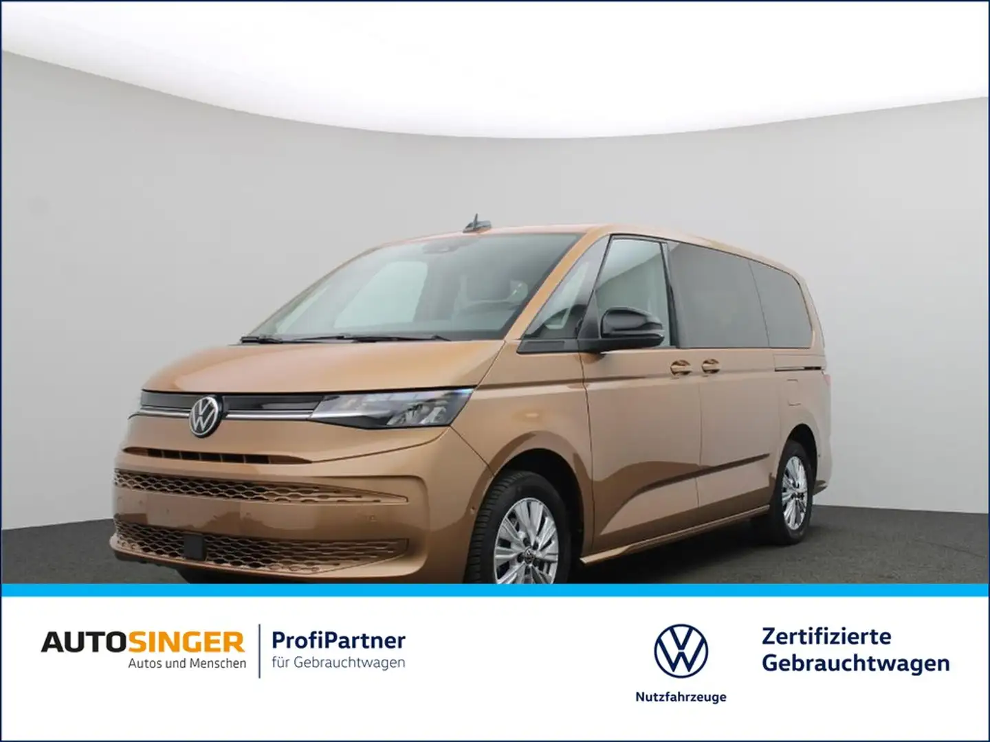 Volkswagen T7 Multivan Life TDI DSG LANG LÜ 7S *NAV*AHK*ACC Beige - 1