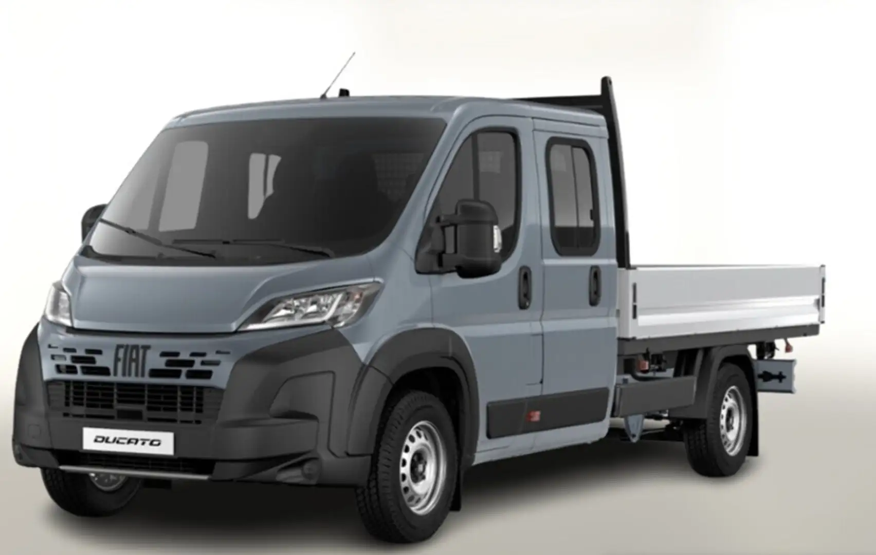 Fiat Ducato Fiat Pritsche DoKa 35 AT L4 7S TechP Temp K Grau - 1