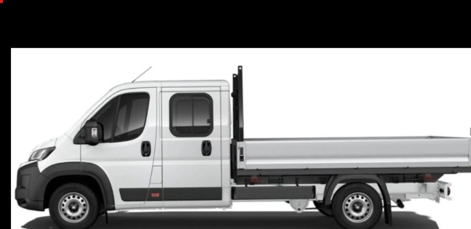 Fiat Ducato Pritsche DoKa 35 AT L4 7S TechP Temp Kam Weiß - 2