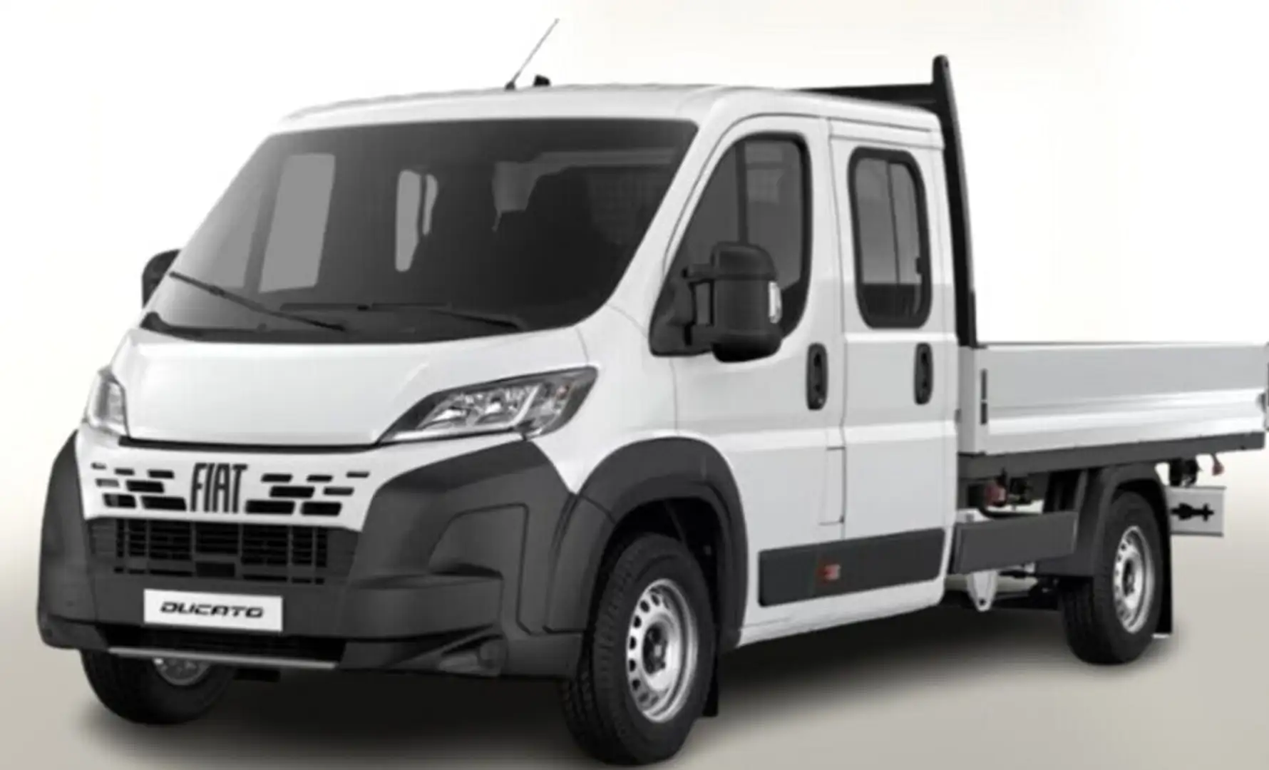 Fiat Ducato Pritsche DoKa 35 AT L4 7S TechP Temp Kam Weiß - 1