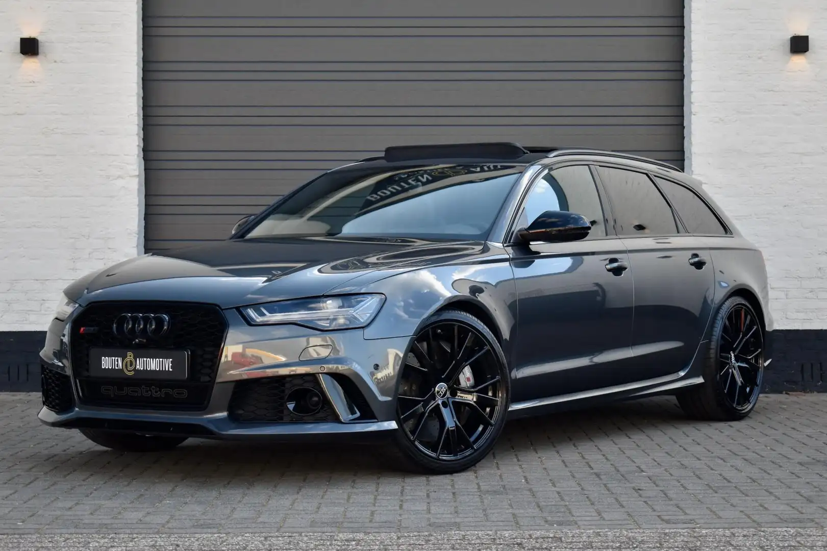 Audi RS6 Avant 4.0 TFSI quattro Pro Line Plus | MTM | Keram Grijs - 1