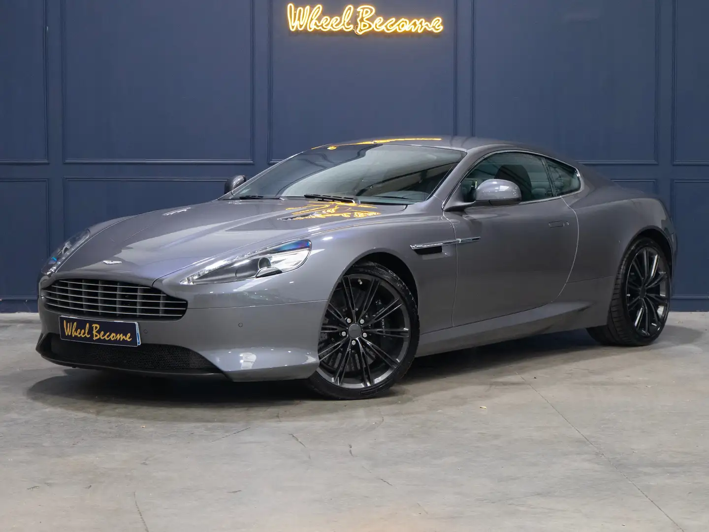 Aston Martin Virage Virage V12 497cv Touchtronic 2 4 places Grau - 1