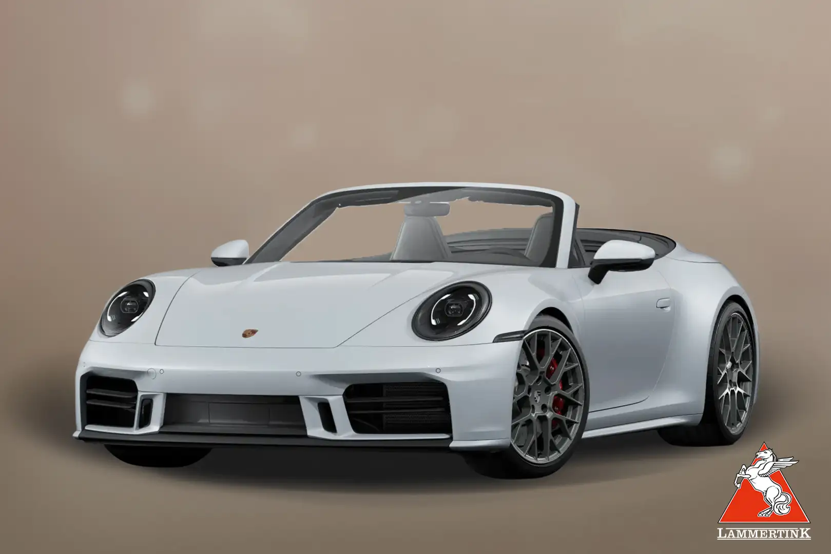 Porsche 992 Cabrio 3.0 Carrera S Leverbaar vanaf 04-07-2025 Grijs - 1
