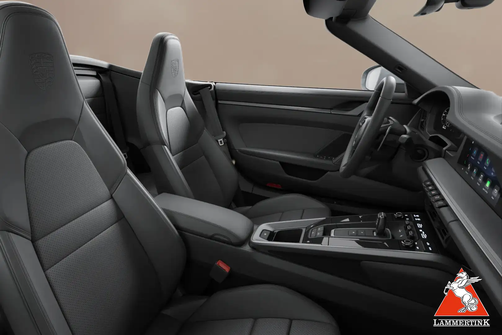 Porsche 992 Cabrio 3.0 Carrera S Leverbaar vanaf 04-07-2025 Grijs - 2